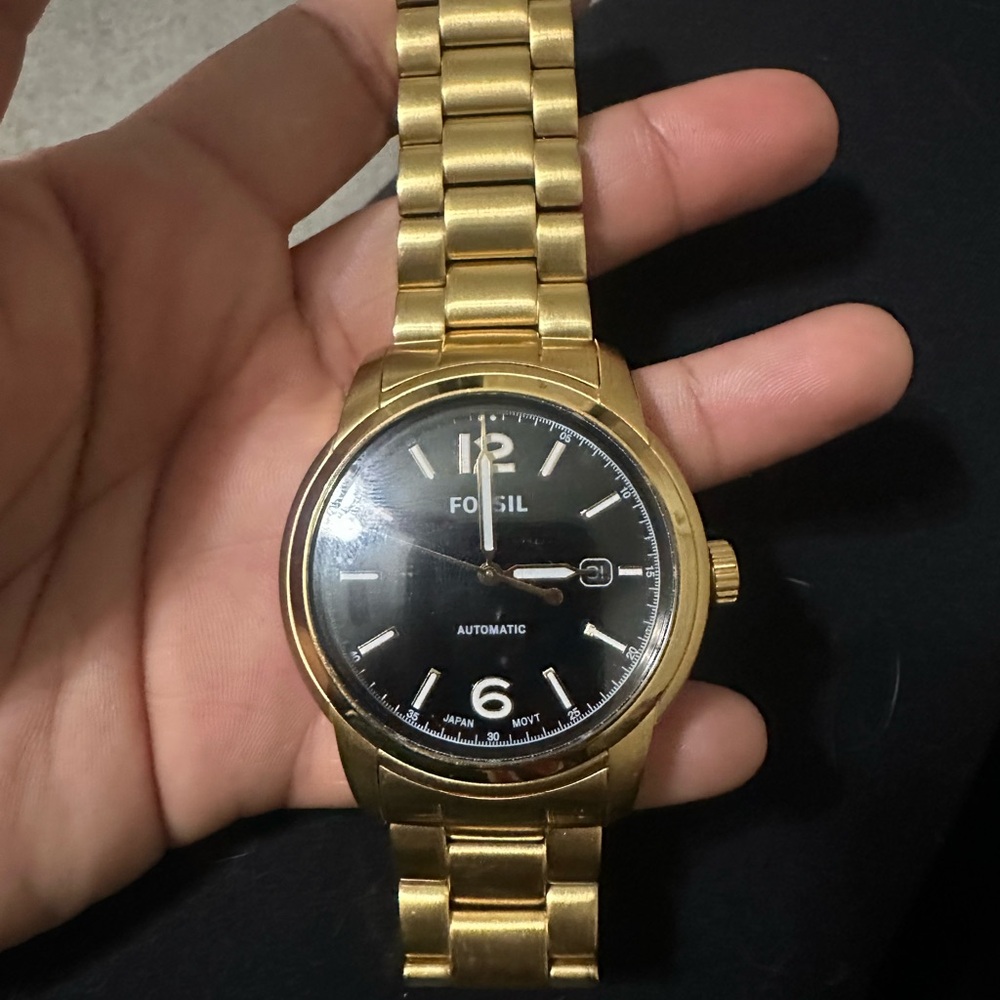 Fossil Gold-Tone Watch automatic